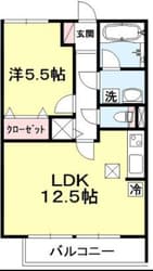 コモレビ大蔵　E棟の物件間取画像